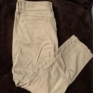 Army green jeans